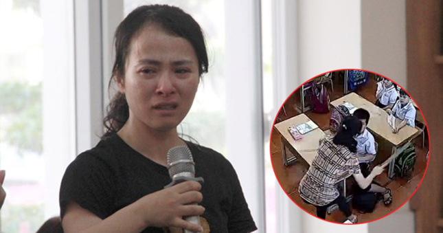 Cô giáo Nguyễn Thị Thu Trang khóc xin lỗi trong buổi làm việc với lãnh đạo TP Hải Phòng sau vụ việc Cô giáo Nguyễn Thị Thu Trang khóc xin lỗi trong buổi làm việc với lãnh đạo TP Hải Phòng sau vụ việc