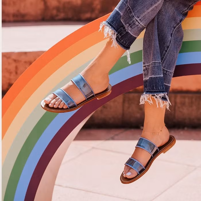 Hè này đi đâu cũng thấy loạt sandal siêu xinh siêu hot này đấy các nàng