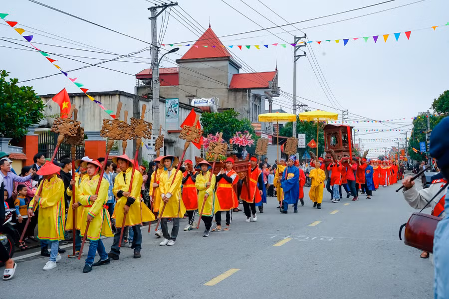 Lễ hội làng Nhân Thọ - Thọ Nghiệp.