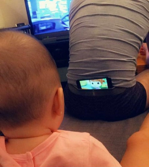 Phát kiến của bố.