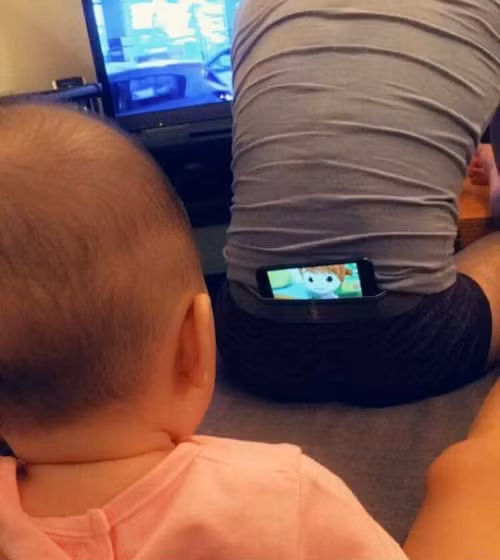 Phát kiến của bố.