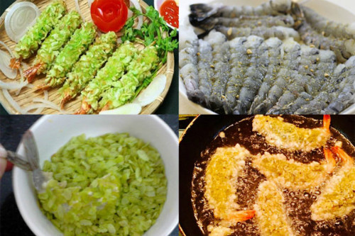 Từ cốm xanh có thể chế biến thành nhiều món ăn bổ dưỡng như: tôm chiên cốm, chè cốm, bánh phu thê,...