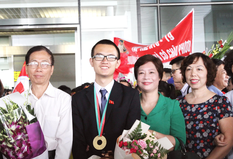 Trần Đức Huy - “chàng trai Vàng” của đội tuyển Olympic Vật lý