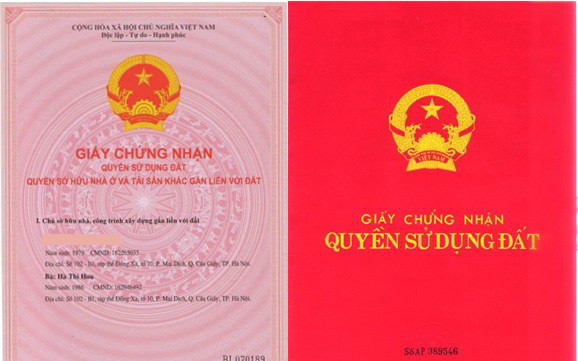 Chỉ cần có một trong những giấy tờ sau sẽ được cấp sổ đỏ