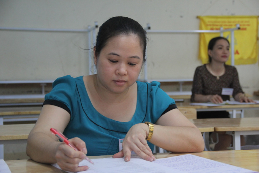 Cán bộ chấm thi Kỳ thi THPT quốc gia 2018 Cán bộ chấm thi Kỳ thi THPT quốc gia 2018