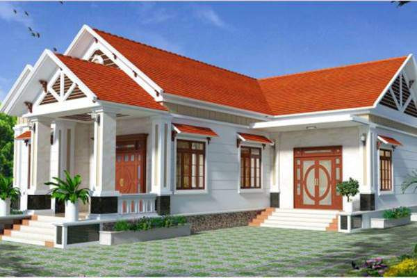 mau nha cap 4 mai thai chu l sang trong, hien dai ai cung muon xay - 6