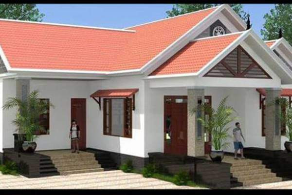 mau nha cap 4 mai thai chu l sang trong, hien dai ai cung muon xay - 9