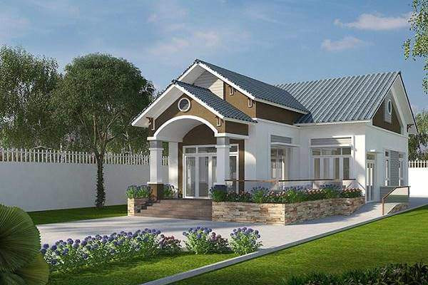 mau nha cap 4 mai thai chu l sang trong, hien dai ai cung muon xay - 3