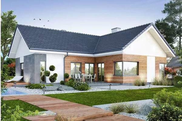 mau nha cap 4 mai thai chu l sang trong, hien dai ai cung muon xay - 14