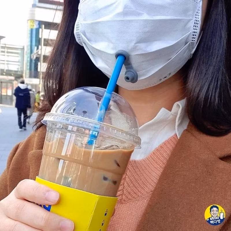 Uống trà sữa thời Covid