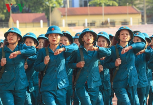 bất chấp nắng nóng, điện biên tích cực tập luyện cho lễ diễu binh 30/4 hình 6 bat chap nang nong, dien bien tich cuc tap luyen cho le dieu binh 30/4 hinh 6