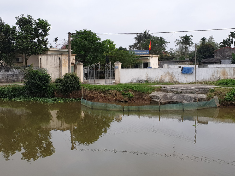 Nhà máy nước xã Ngũ Phúc (Kiến Thụy) lấy nước từ hệ thống kênh cấp 1 Nhà máy nước xã Ngũ Phúc (Kiến Thụy) lấy nước từ hệ thống kênh cấp 1