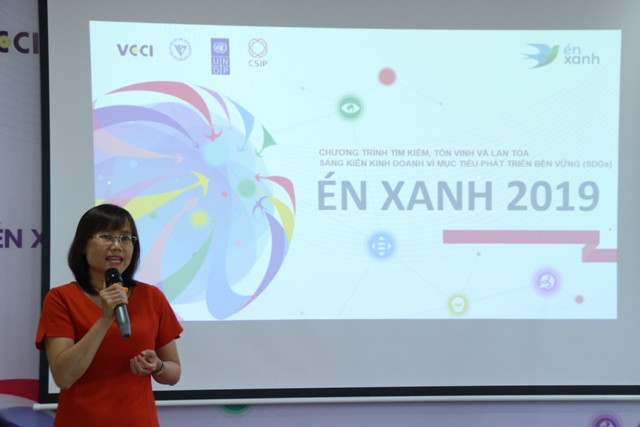 Bà Nguyễn Thị Hồng Ngọc Phó Giám đốc Phòng Thương mại và Công nghiệp Việt Nam – Chi nhánh Đà Nẵng thông tin về chương trình.