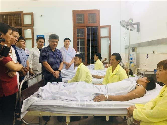 Sập giàn giáo công trình cây xăng tại Hải Phòng, 1 người chết và nhiều người bị thương ảnh 1 Chú thích ảnh