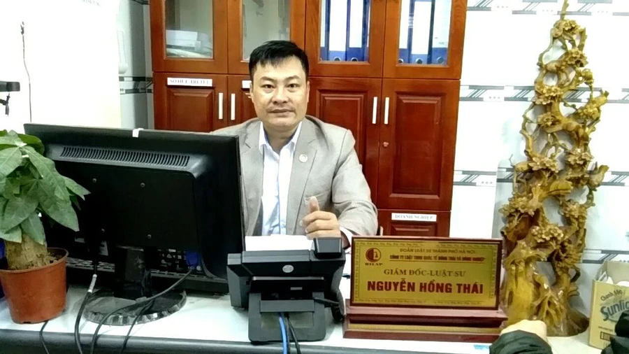 Luật sư Nguyễn Hồng Thái