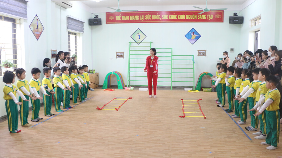 Các phòng chức năng được tận dụng tối đa để trẻ được trải nghiệm nhiều hoạt động thể chất. Các phòng chức năng được tận dụng tối đa để trẻ được trải nghiệm nhiều hoạt động thể chất.