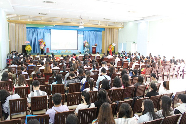 Hội thi đã thu hút lượng sinh viên các trường đại học tại TPHCM tham gia rất đông