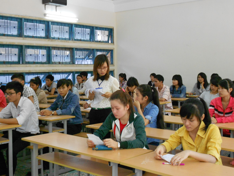 Cụm thi liên trường TP Quy Nhơn: 82,93% thí sinh làm thủ tục dự thi
