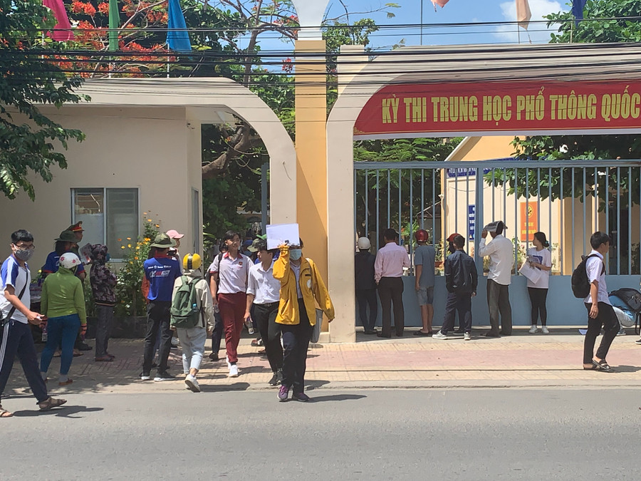 Điểm thi trường Nguyễn Thiện Thuật.