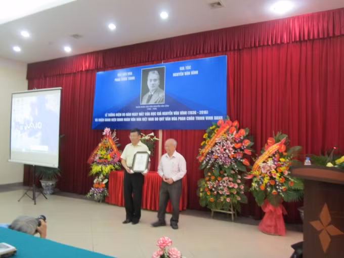 Vinh danh danh nhân văn hóa Việt Nam Nguyễn Văn Vĩnh