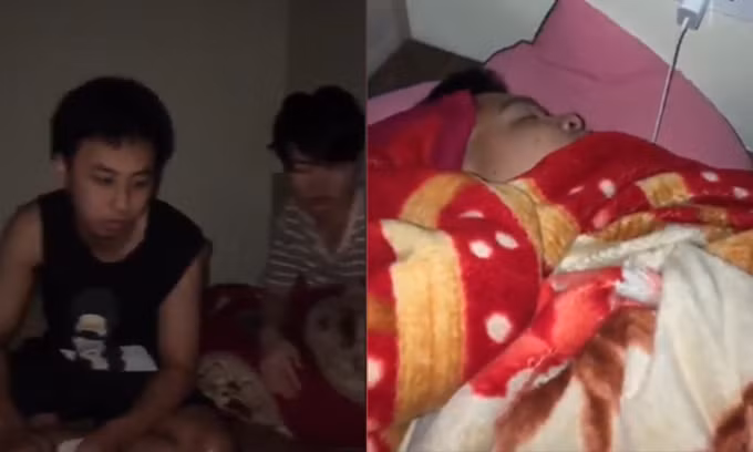 Clip: Hành động này khi ngủ, nam thanh niên khiến cả phòng thức trắng đêm