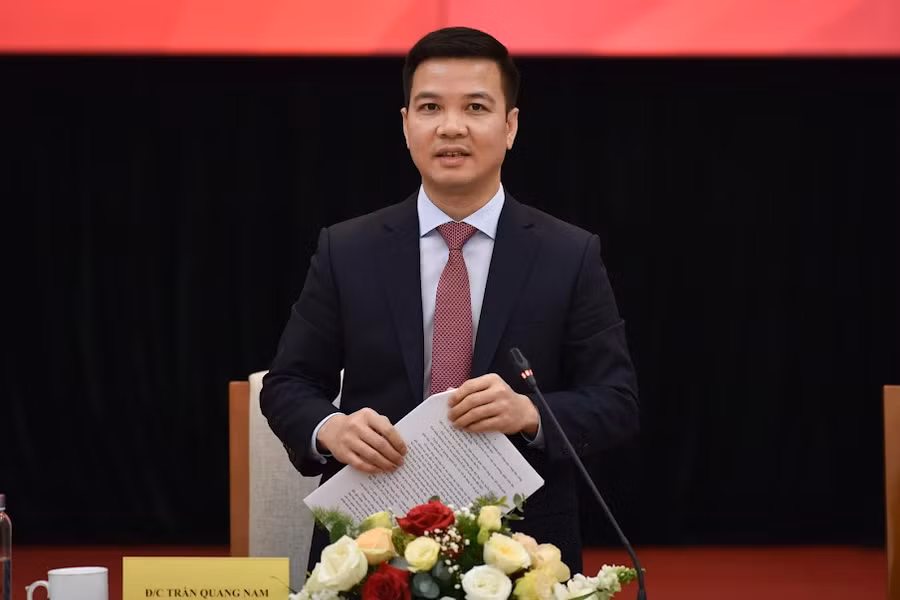 Ông Trần Quang Nam - Chánh Văn phòng Bộ GD&amp;ĐT. Ảnh: Thế Đại.