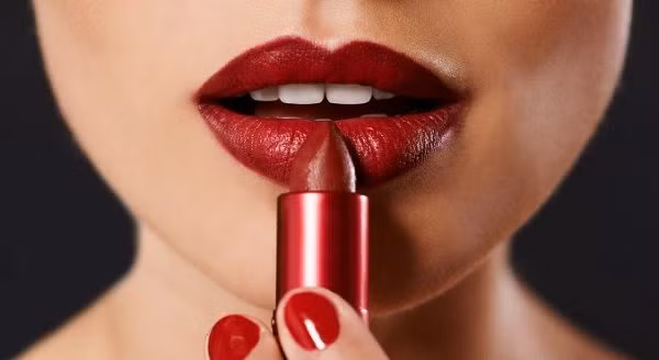 Son môi hai lần sau khi mím môi hoặc bặm trên giấy có thể giúp giữ màu son lâu phai hơn.