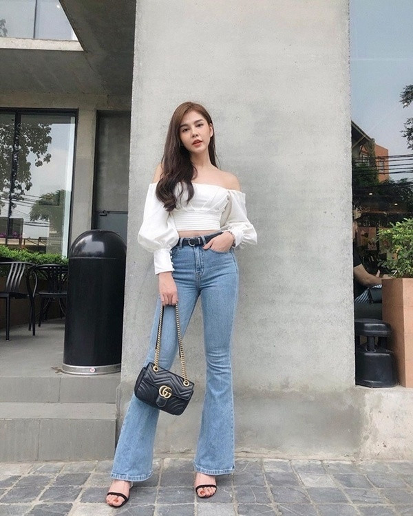 Học lỏm cách diện quần ống loe vừa đẹp vừa tôn dáng như Tóc Tiên, Chi Pu... ảnh 7 gth