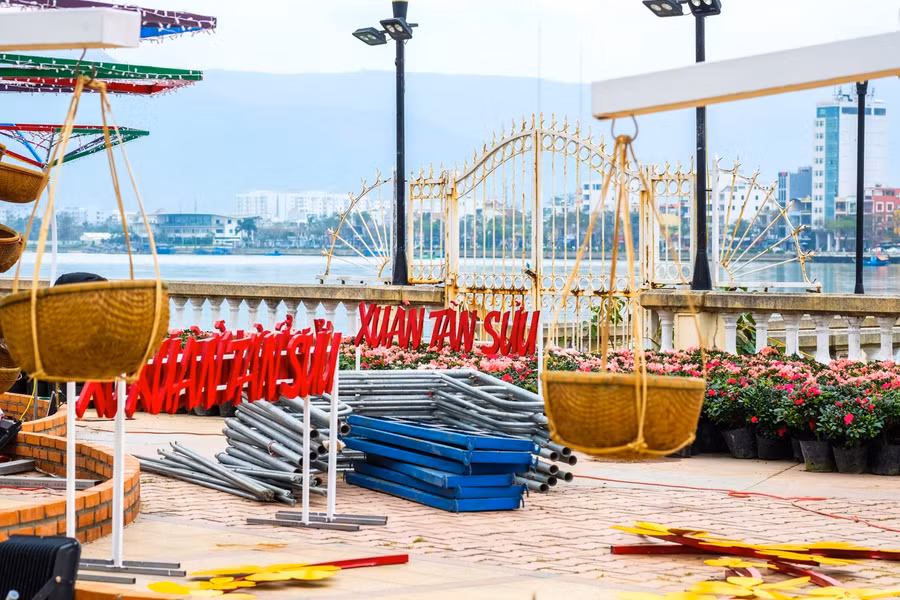 Đường hoa Tết ở Đà Nẵng khai mạc ngày 9/2 (tức 28 tháng Chạp).