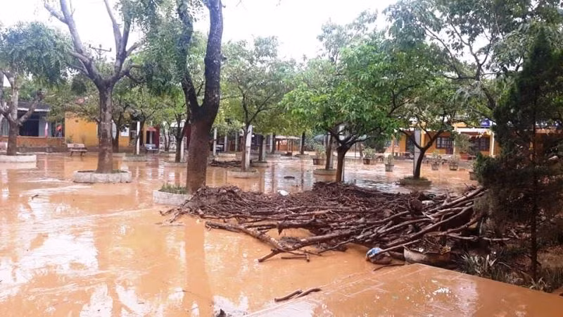 Thiệt hại sau mưa lũ đối với ngành giáo dục Quảng Trị là rất lớn.