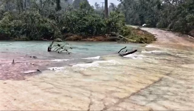 Điểm vào thủy điện Rào Trăng 3.