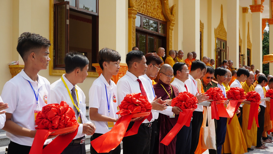 Khánh thành Trai đường Học viện Phật giáo Nam tông Khmer