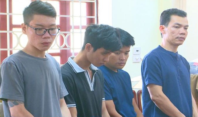 Các đối tượng bị bắt giữ. (Ảnh: CANT). Các đối tượng bị bắt giữ. (Ảnh: CANT).