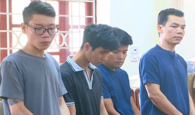 Các đối tượng bị bắt giữ. (Ảnh: CANT).