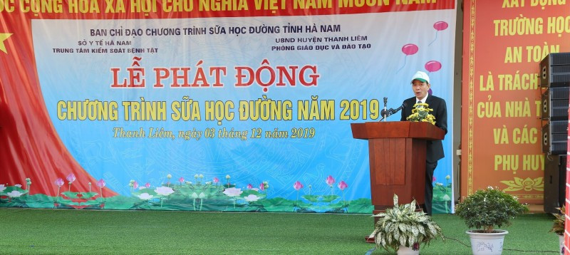 Trẻ em tỉnh Hà Nam hào hứng tham gia lễ phát động chương trình sữa học đường tre em tinh ha nam hao hung tham gia le phat dong chuong trinh sua hoc duong