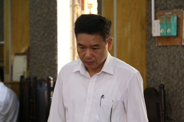 Đối tượng Trần Xuân Yến tại phiên xét xử sơ thẩm