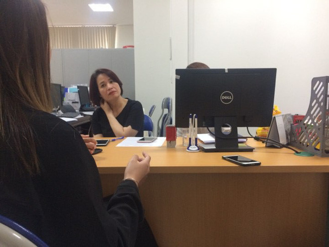 Đại diện Ban quản lý tòa nhà Golden Palm. Ảnh: H.C. Noi am anh cua nu sinh bi sam so, cuong hon trong thang may hinh anh 2