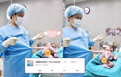 Dân mạng Trung Quốc cũng phát cuồng với hình ảnh đáng yêu này của bé. Dân mạng Trung Quốc cũng phát cuồng với hình ảnh đáng yêu này của bé.