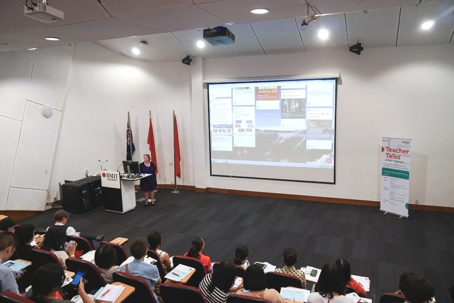 Quang cảnh buổi Teacher Talks tại TPHCM vừa qua Quang cảnh buổi Teacher Talks tại TPHCM vừa qua