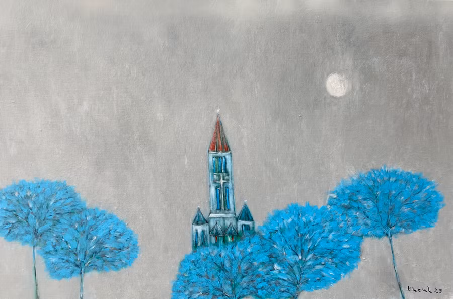 "Nơi giáo đường".