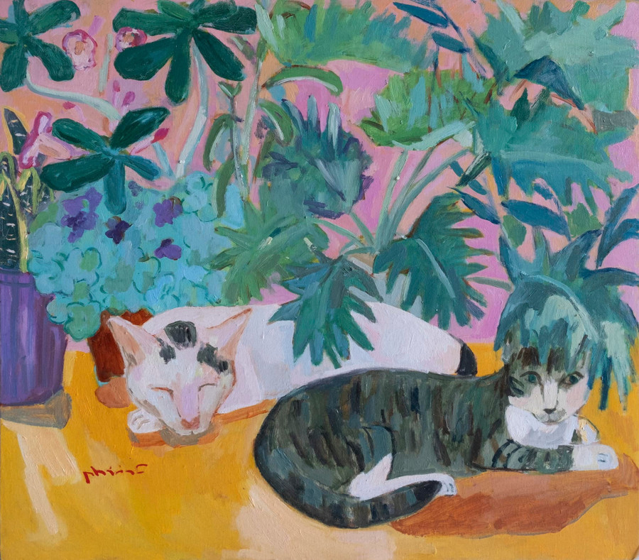 “Dưới bóng cây”.