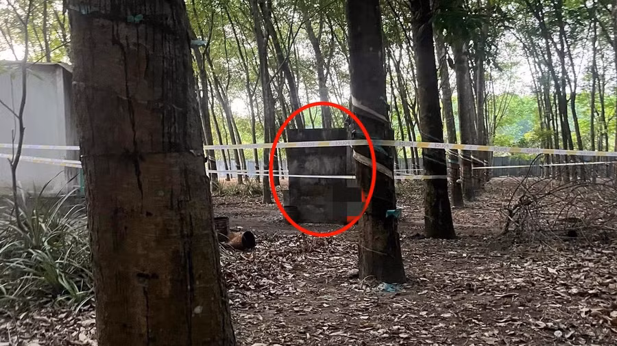 Hiện trường vụ việc.