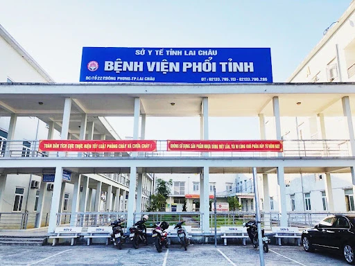 Bệnh viện Phổi tỉnh Lai Châu, nơi tiếp nhận điều trị các bệnh nhân dương tính với SARS-CoV-2.