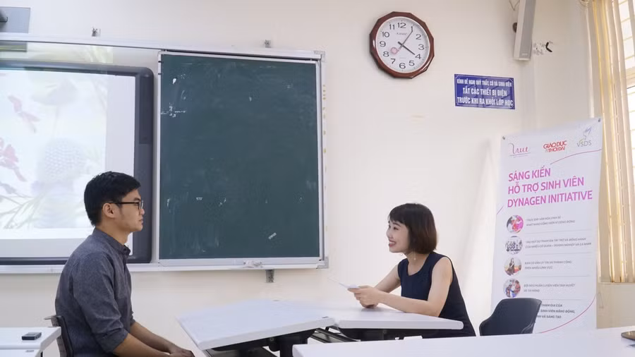 Sinh viên DynaGen được tham gia phỏng vấn thử với HLV