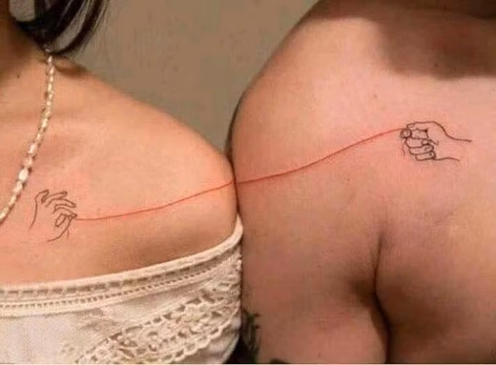 Những hình xăm định tình khẳng định là 1 cặp, chạy cũng không thoát được nhau-11