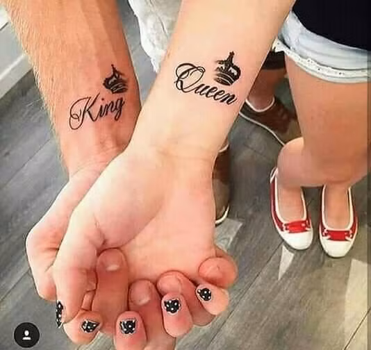 Những hình xăm định tình khẳng định là 1 cặp, chạy cũng không thoát được nhau-12