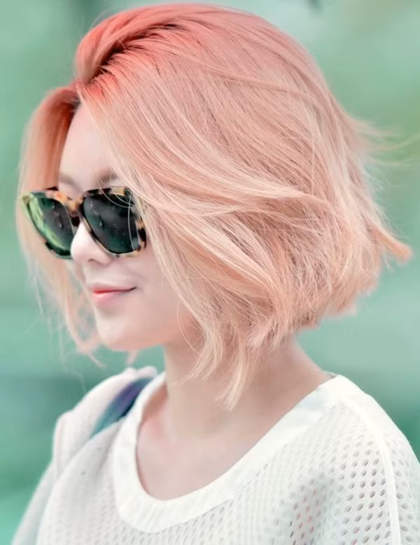 Sooyoung vừa cá tính vừa quyến rũ với màu nhuộm sáng