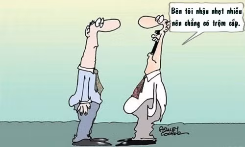 Chống trộm cắp nhờ bia rượu