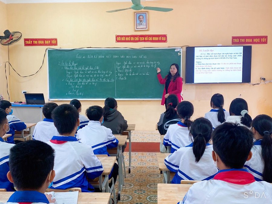 Năm 2023 huyện Đại Từ tuyển dụng 217 biên chế giáo viên.