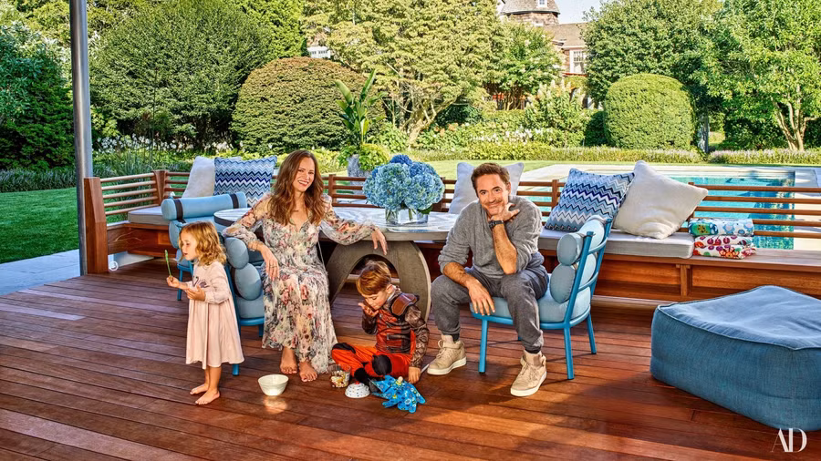 Mái ấm gia đình của nam diễn viên.